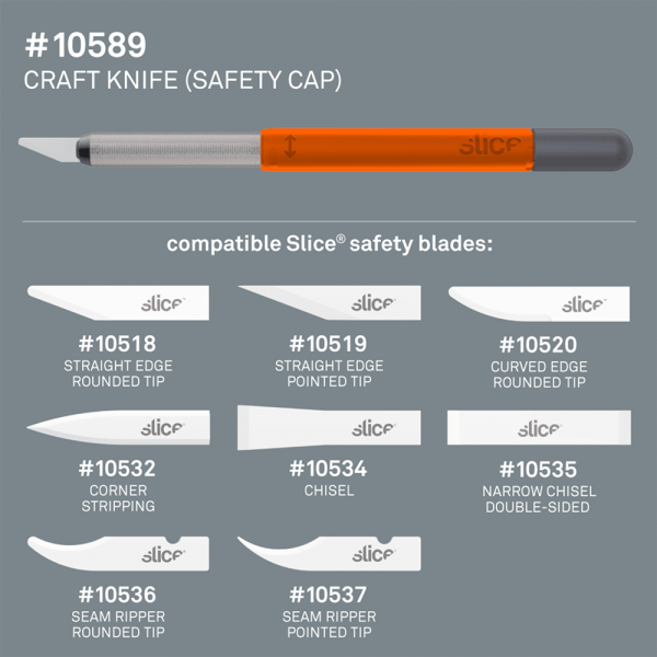 Craft Knife (Safety Cap)
