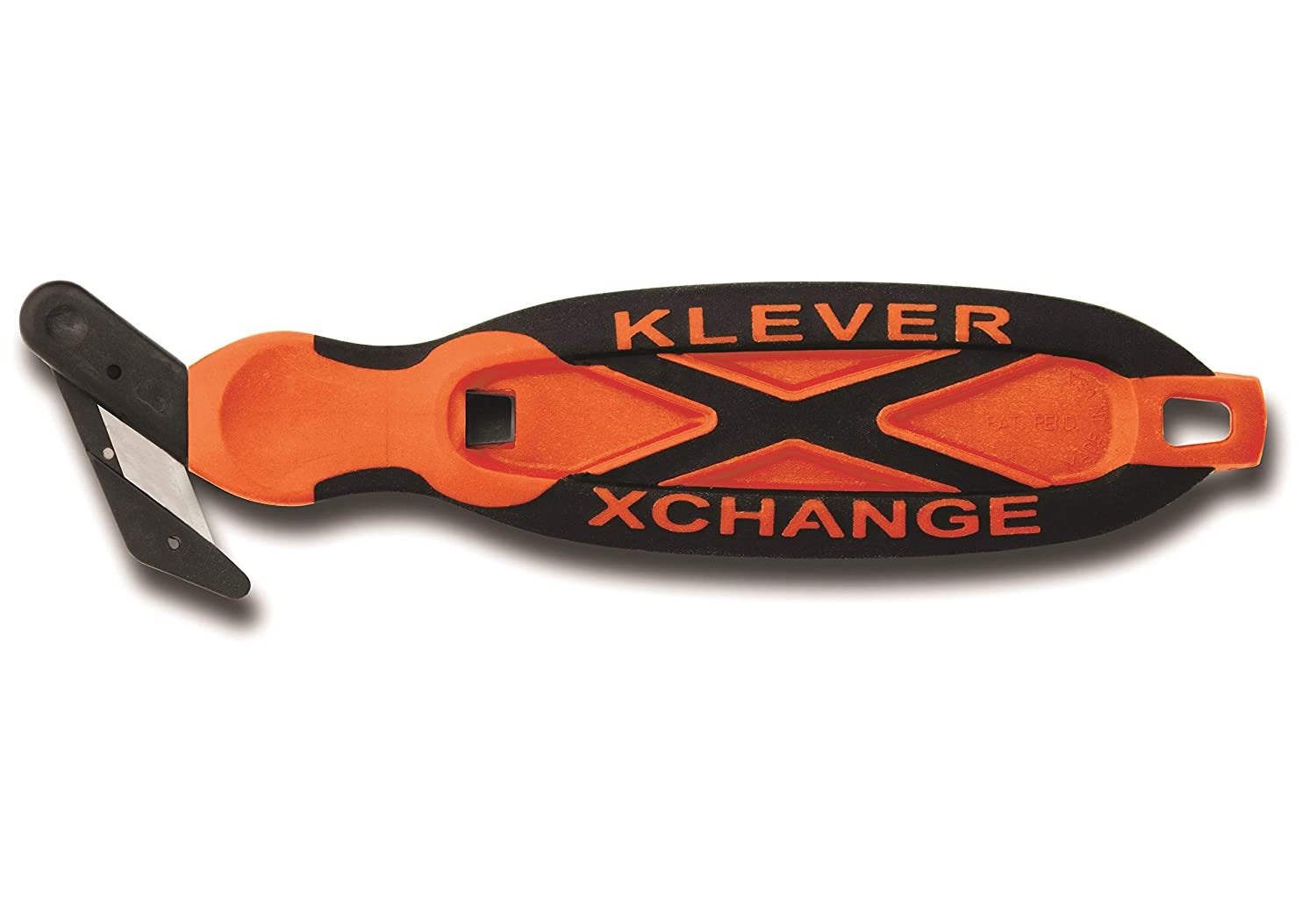 Klever Kutter X-Change Orange Box Cutter with Wider Head KCJ-XC-35G