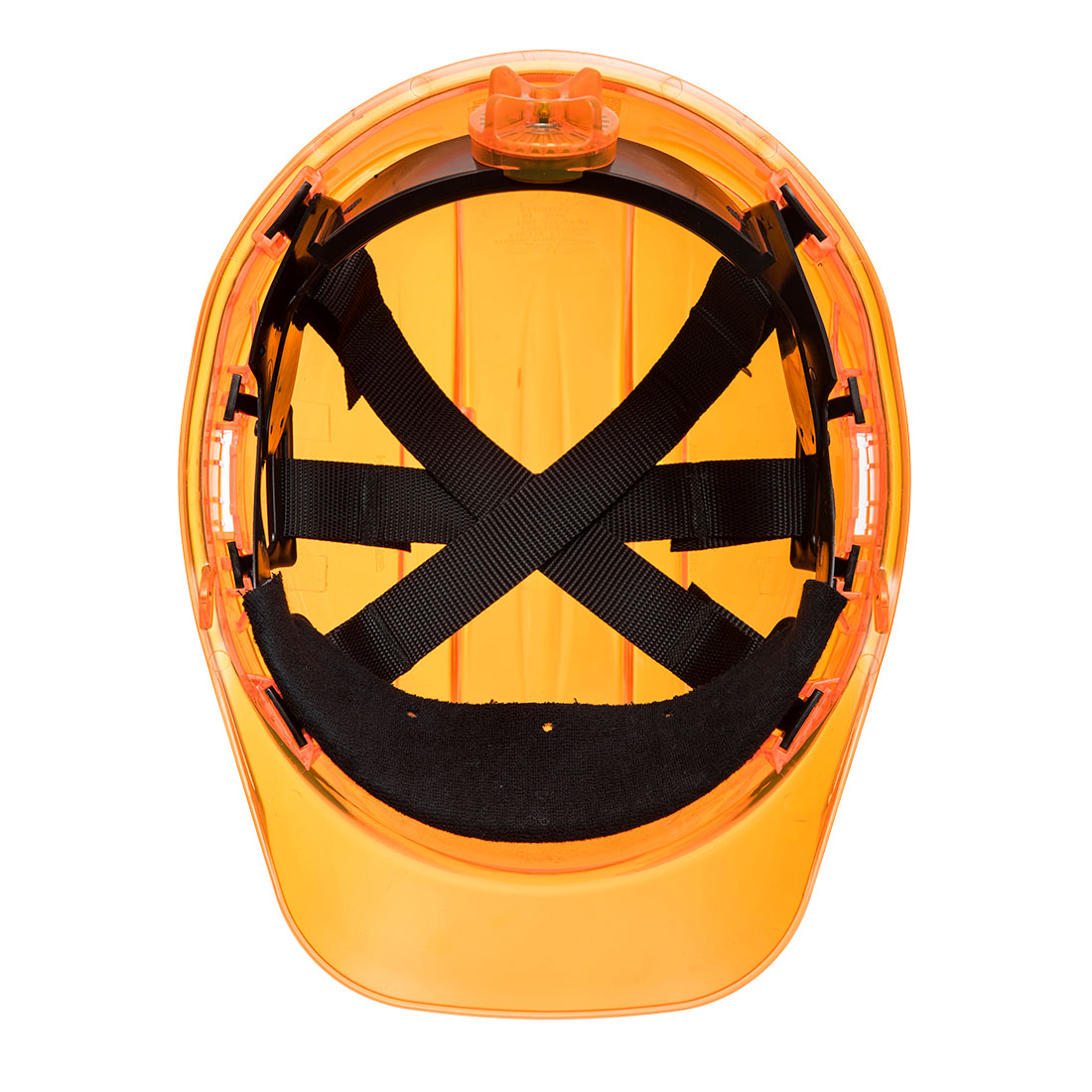 PV64 – Peak View Plus Ratchet Hard Hat Orange - SRV Damage Preventions
