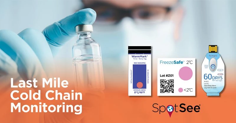 SpotSee Expands Its Temperature-Monitoring Product Line With Cold Chain Complete